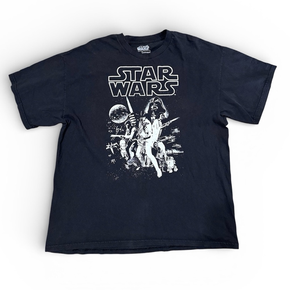 Fifth Sun Star Wars Black T-Shirt- Large